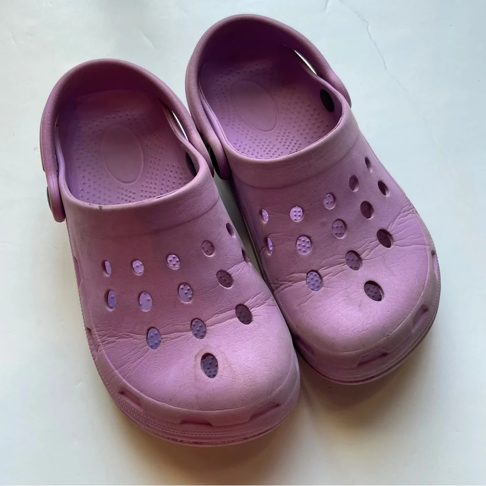 Purple Clog Shoes